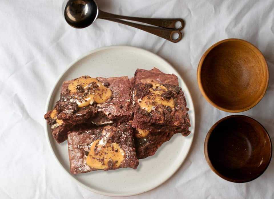 Salted Caramel Brownies