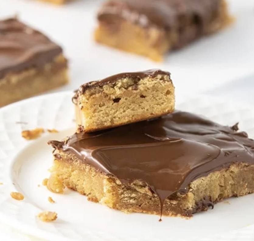 Nutty Buddy Blondies