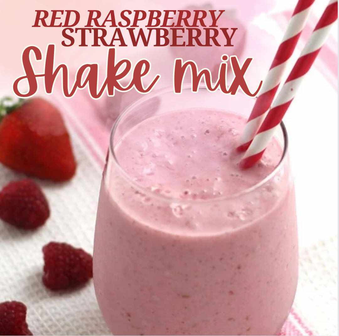 Red Raspberry Strawberry Shake Mix