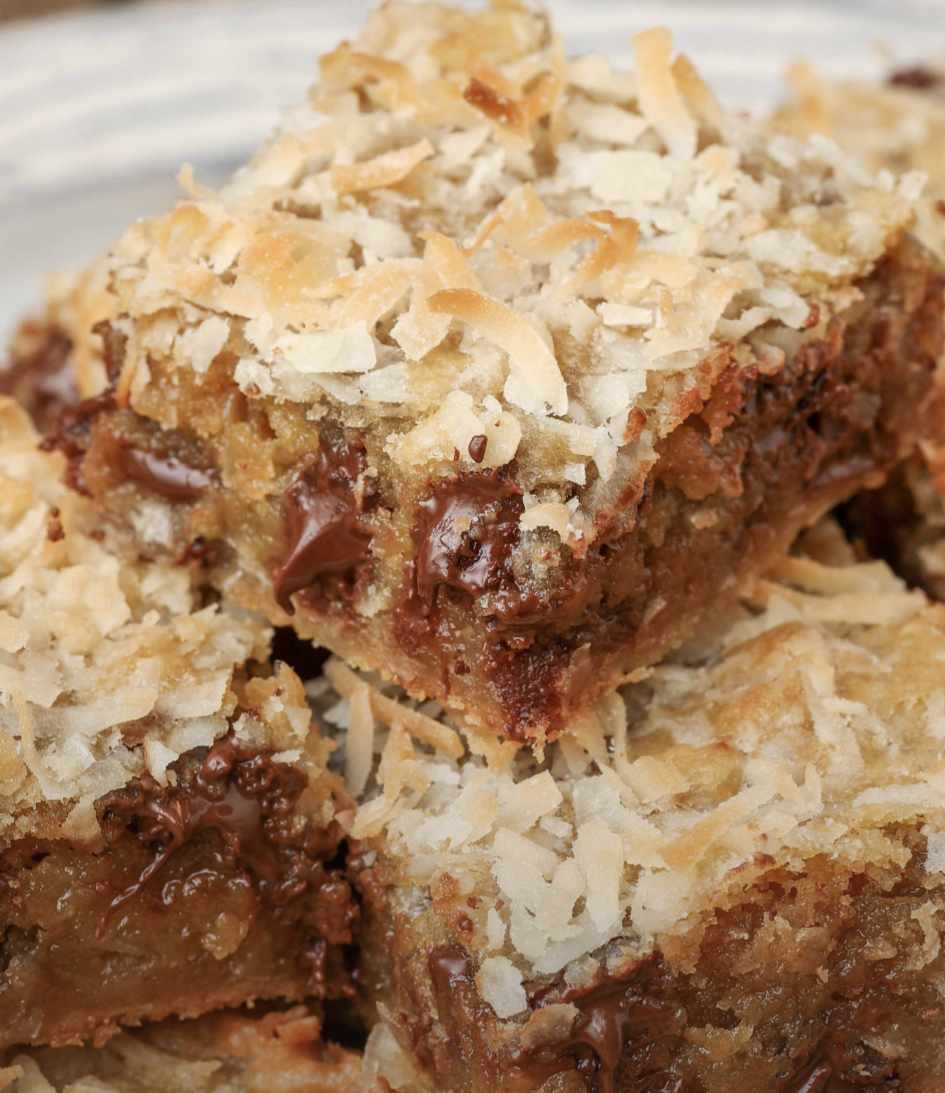 Almond Joy Blondies