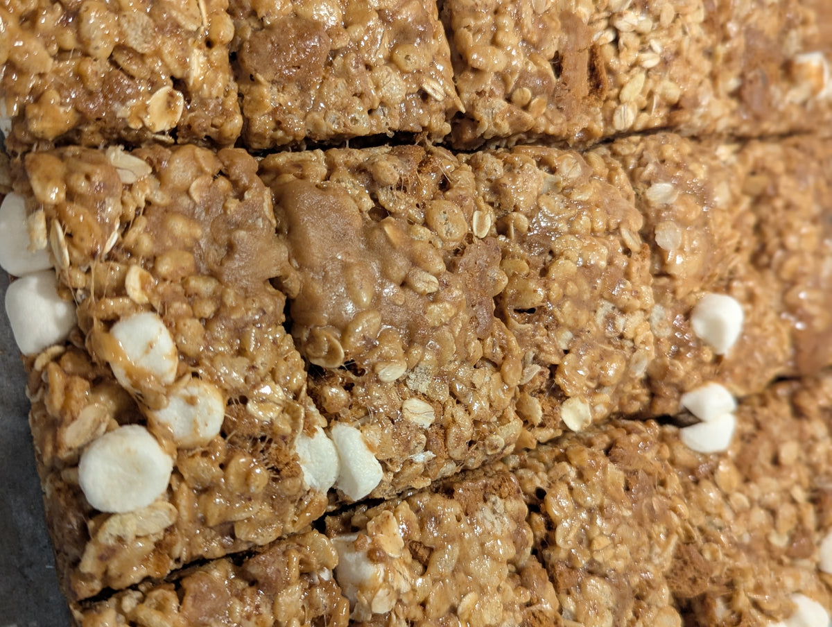 Biscoff Rice Crispy Bars