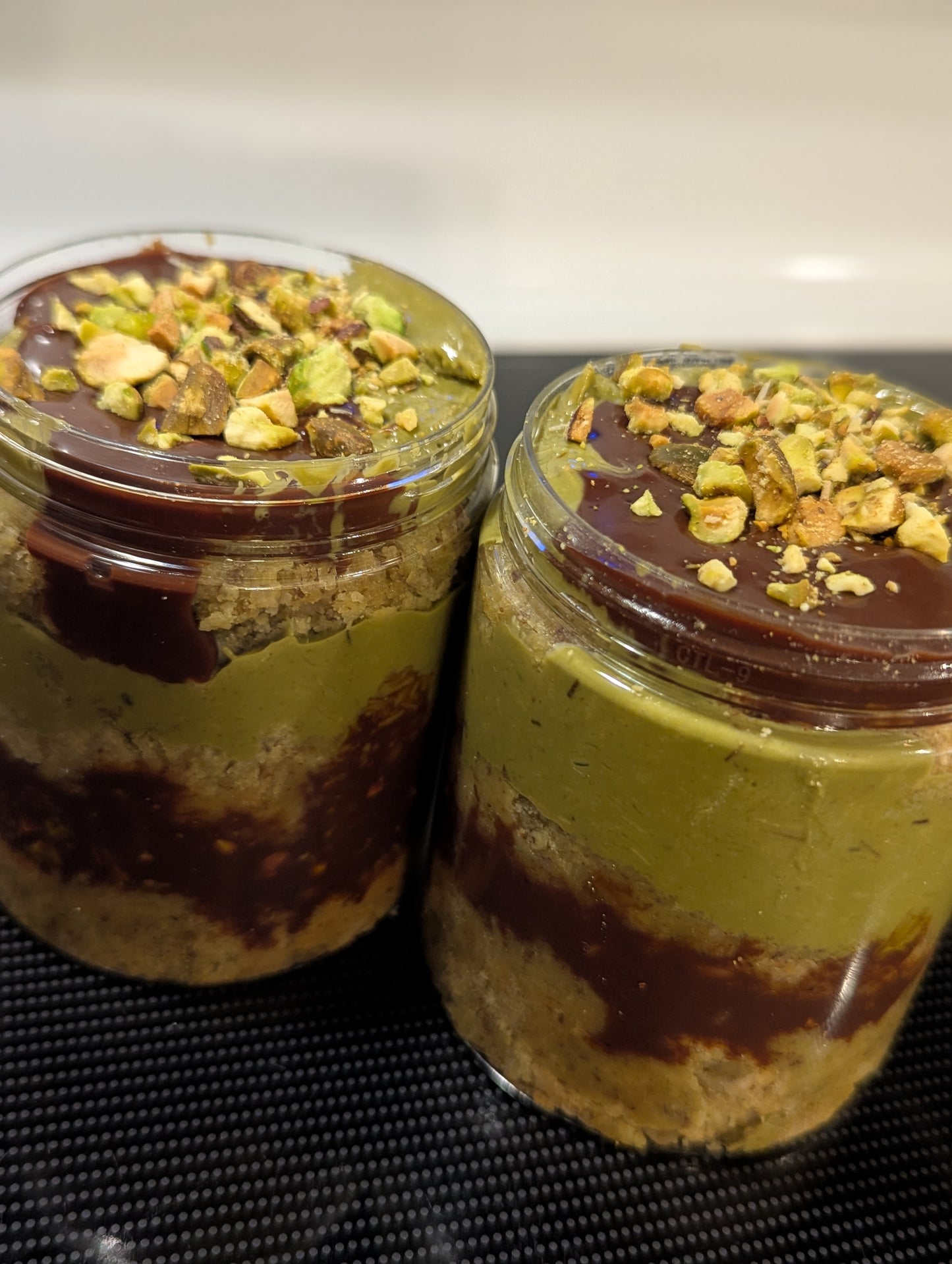 Dubai Fudge Cake Jars