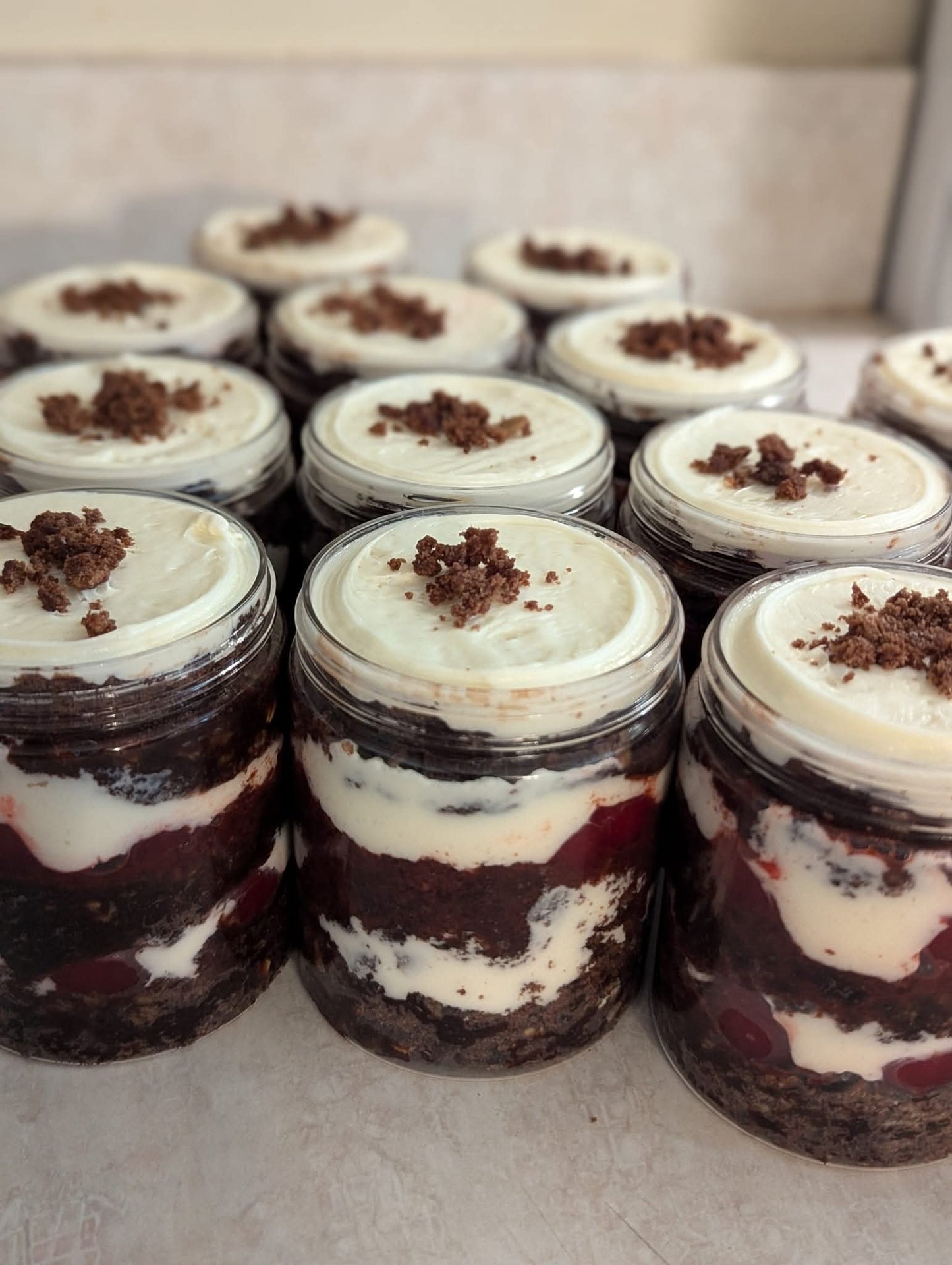 Cordial Cherry Brownie Jar