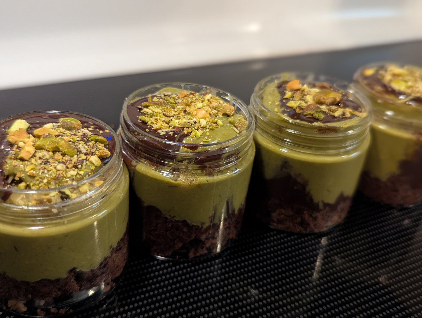 Dubai Fudge Cake Jars
