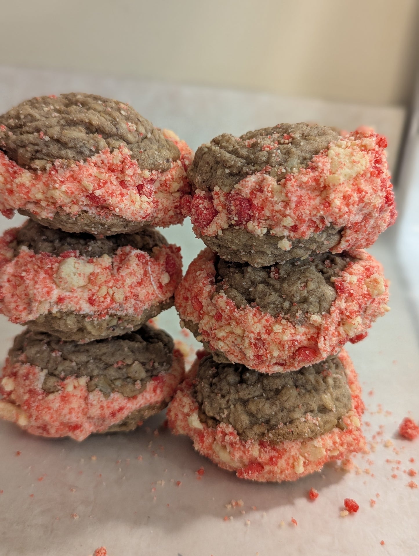 Strawberry Shortcake Puffs