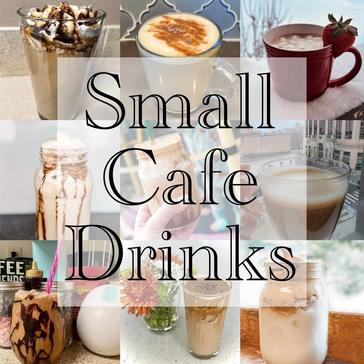 Cafe Drink Sampler