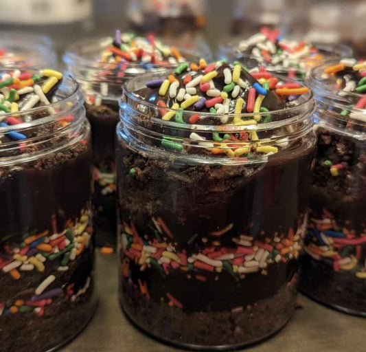 Cosmic Brownie Cake Jar