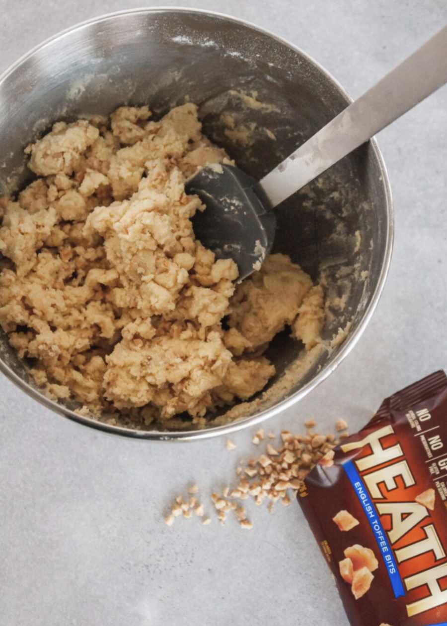 Toffee-Tastic Edible Cookie Dough