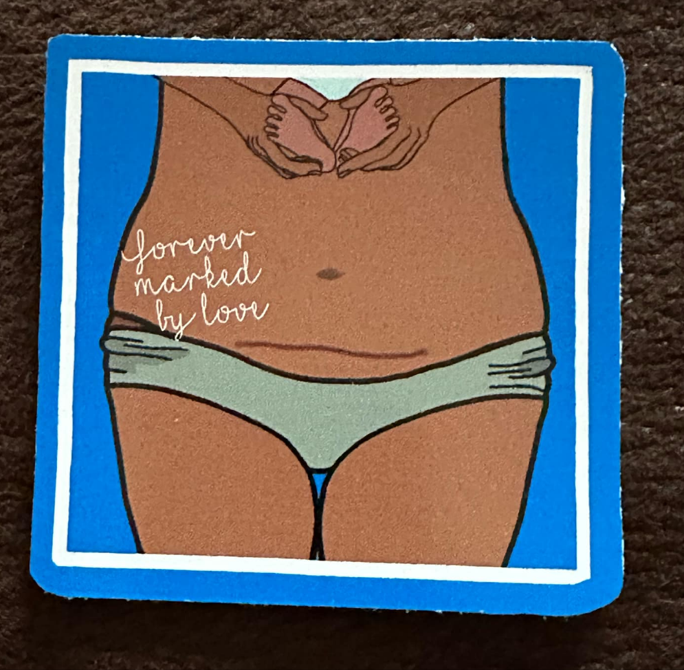 C-section awareness Stickers