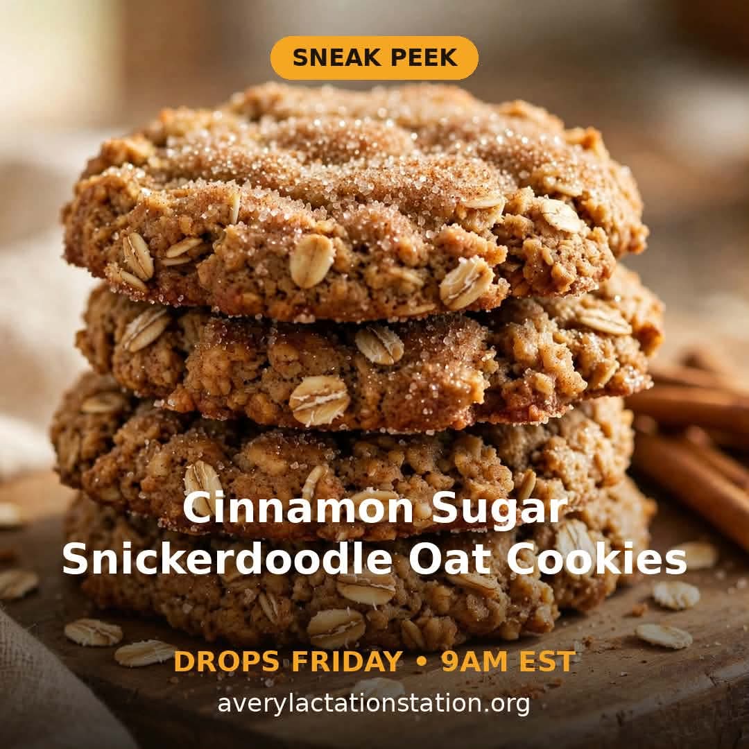 Cinnamon Sugar Snickerdoodle Oat Cookies