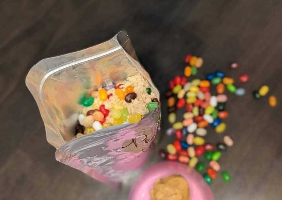 Peanut Butter Jelly Bean Cookie Mix