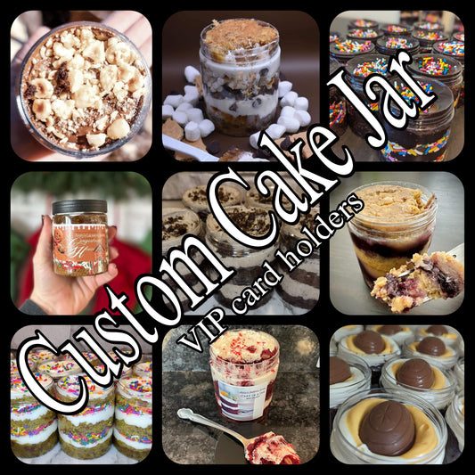 Custom Cake jar