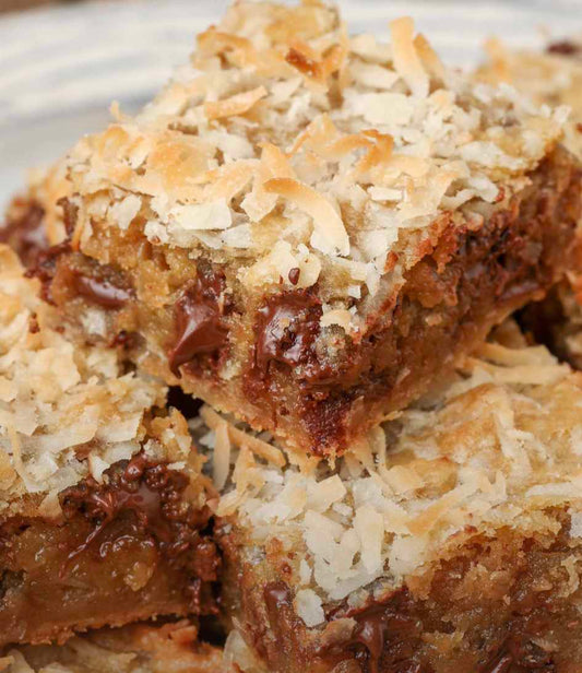 Almond Joy Blondies