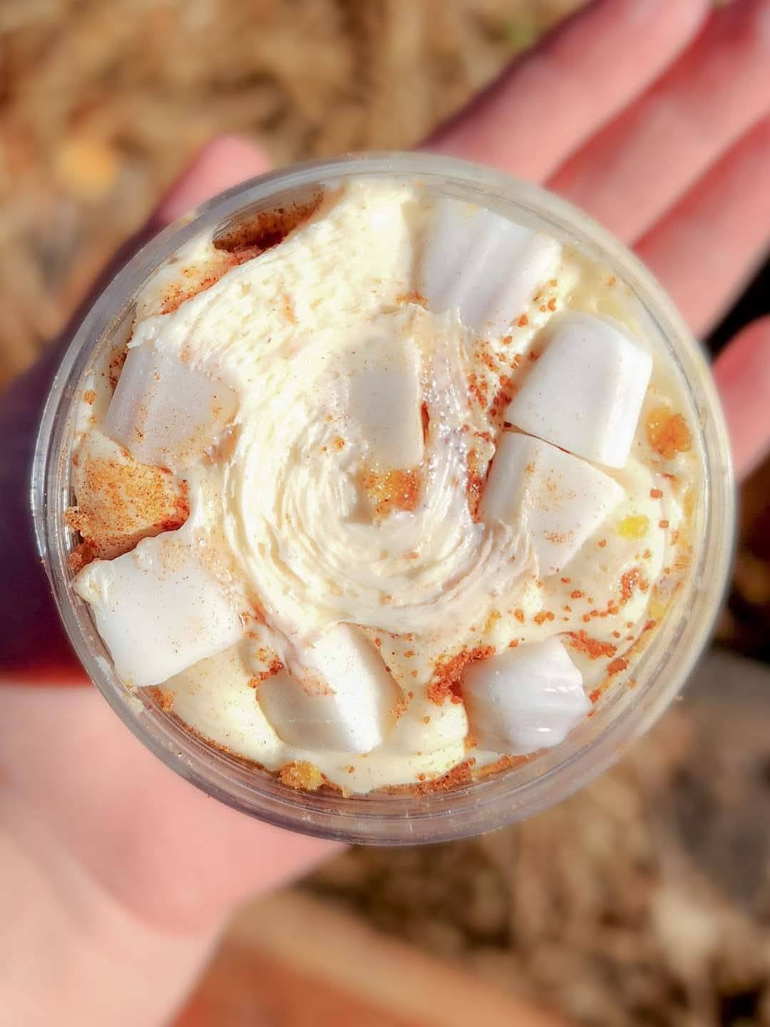 Cinnamon Roll Cake Jar