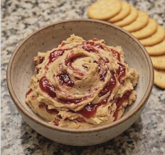 PB&J No Bake Cookie Dough