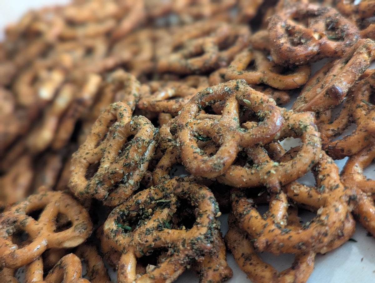Dill Pickle Pretzels