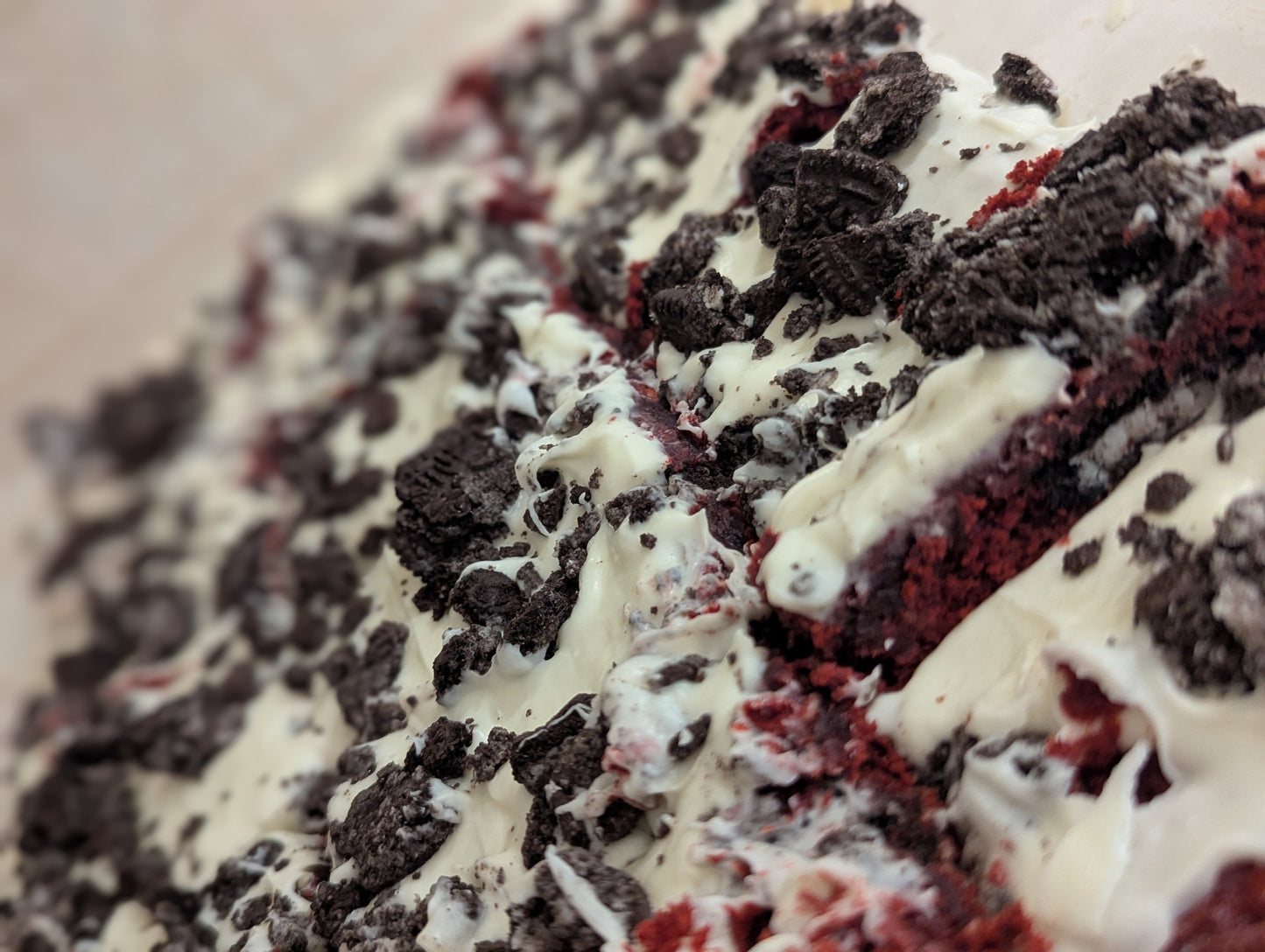 Red Velvet Oreo Stuffed Brownies
