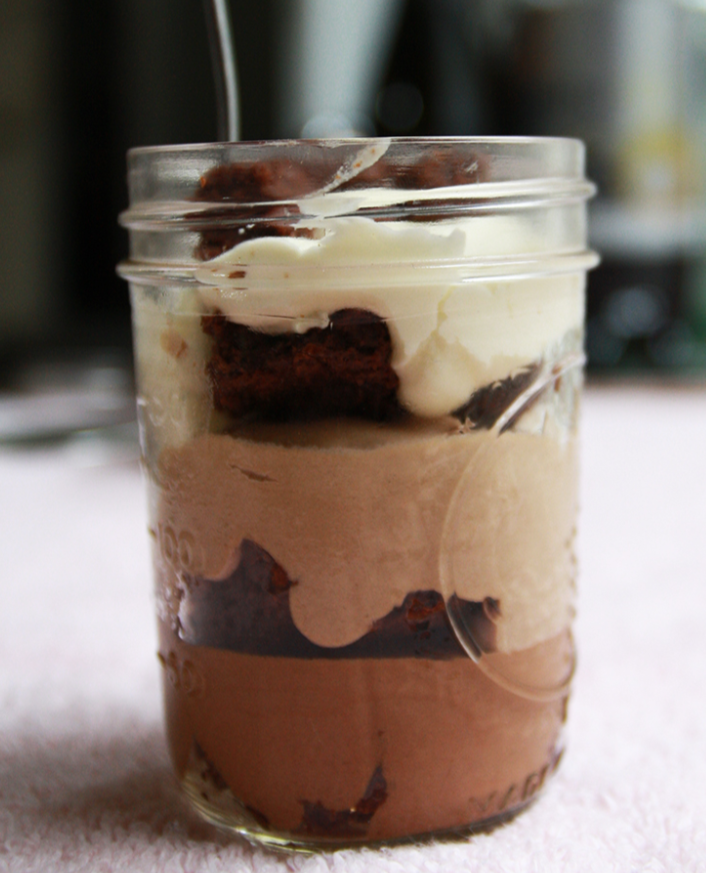 Nutella Cheesecake Jar