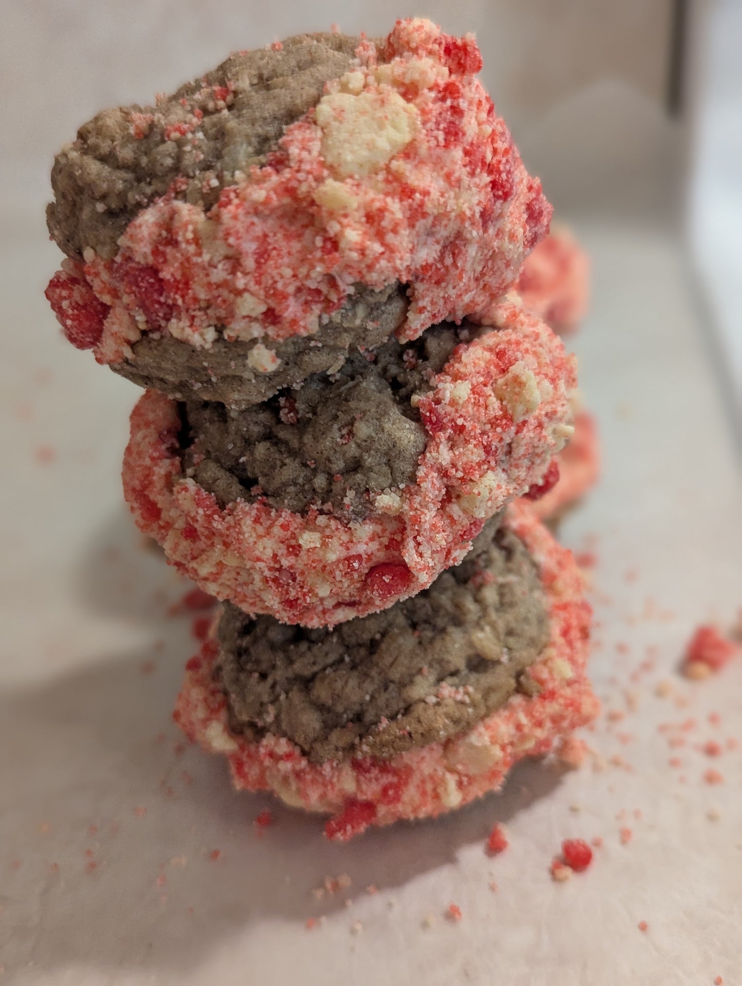 Strawberry Shortcake Puffs